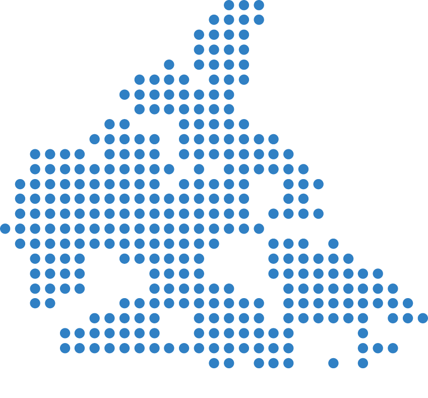 STEP Canada Branches Map